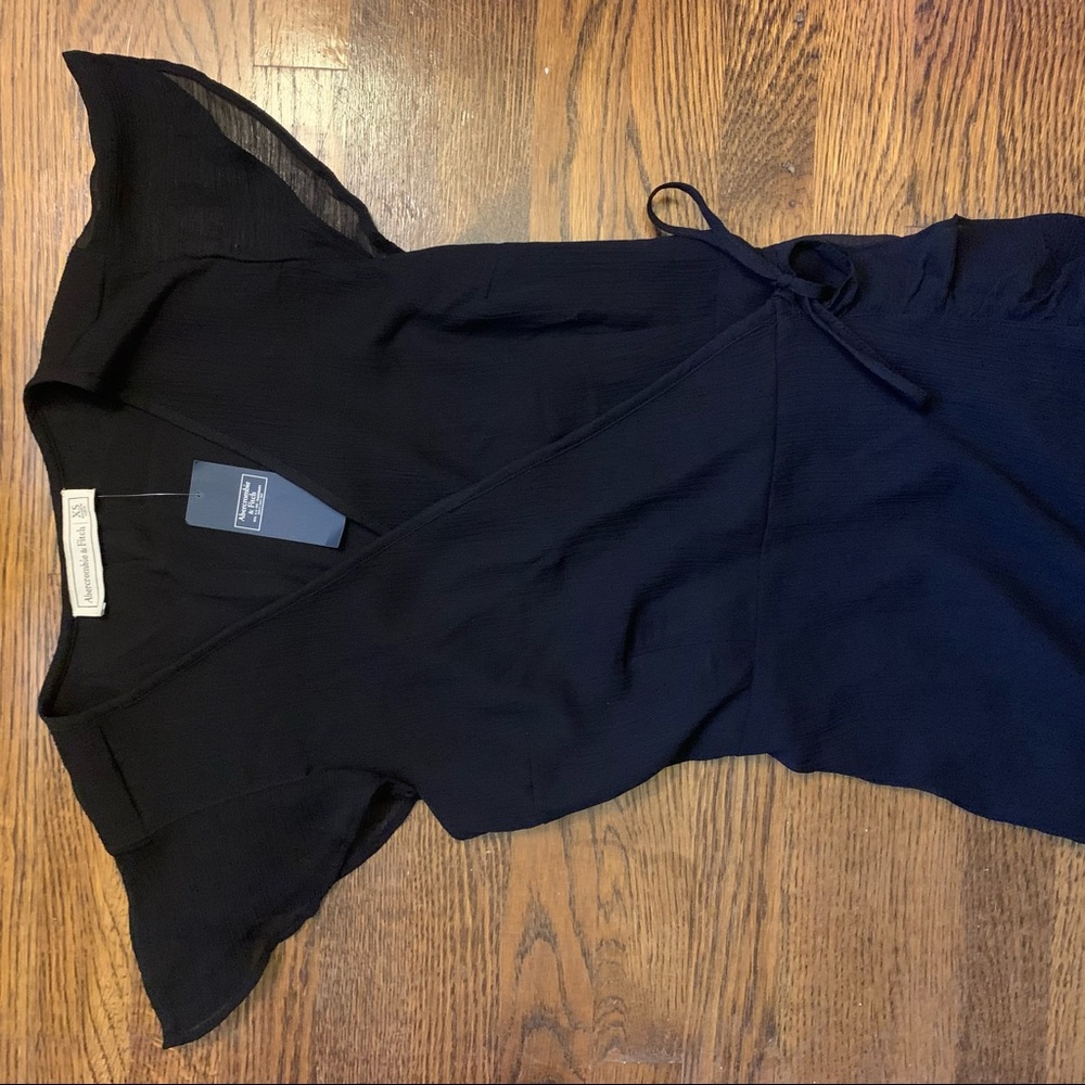 Abercrombie & Fitch Black Maxi Dress